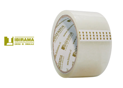 Cinta Adhesiva Ibirama Transparente | 72 mm x 1000 yds. (7581897949393)