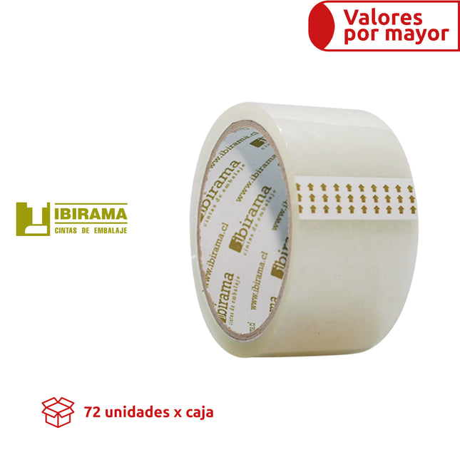 Cinta Adhesiva Ibirama Transparente | 48 mm x 40 yds. (7580131393745)