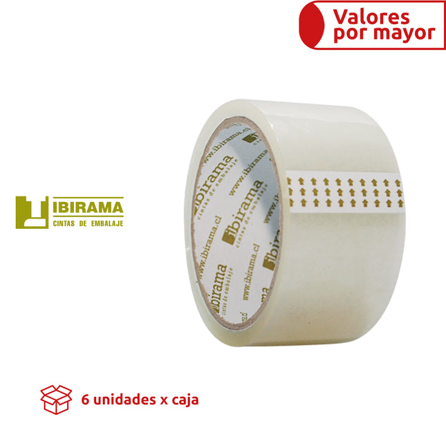 Cinta Adhesiva Ibirama Transparente | 48 mm x 1000 yds. (7580145254609)