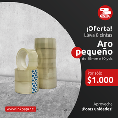 OFERTA! 8 Cintas aro pequeño de 18mm x 10yds (7314569003217)