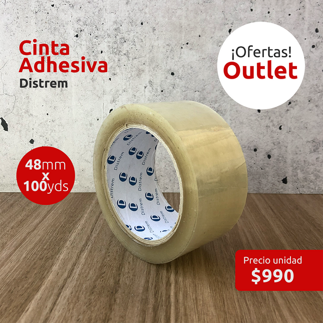 OUTLET - Cinta adhesiva Distrem (7326766891217)